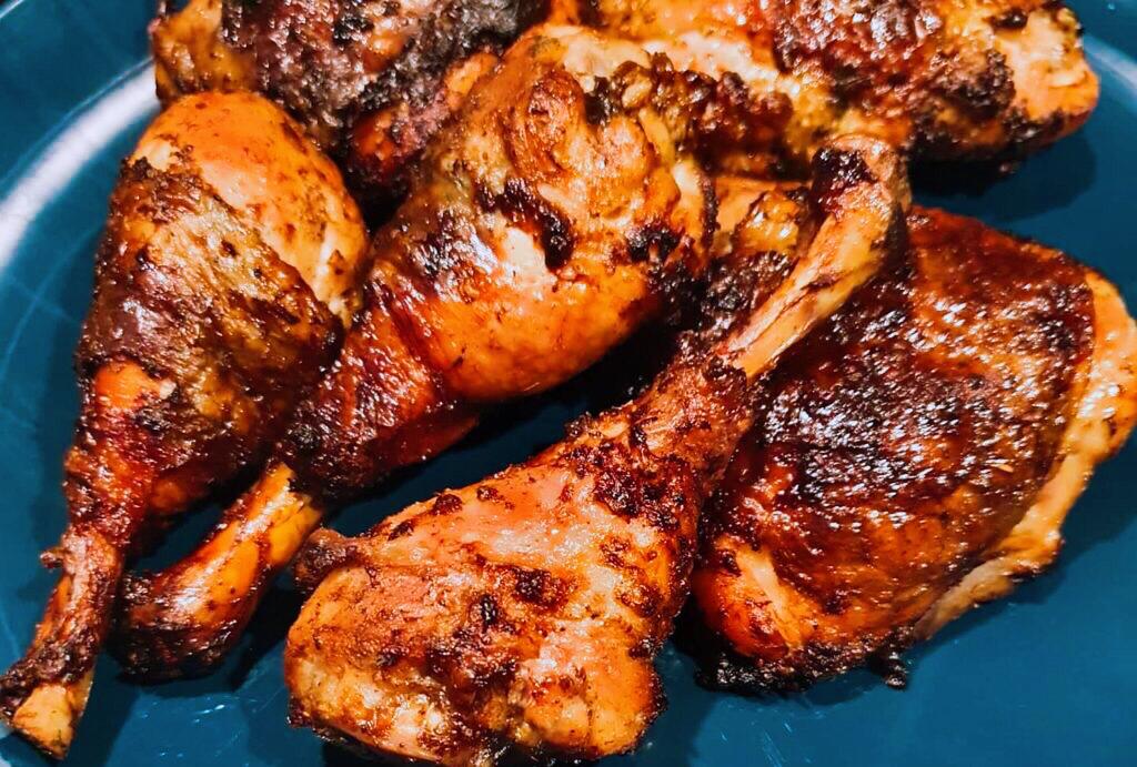 Oven Baked Antiguan Chicken